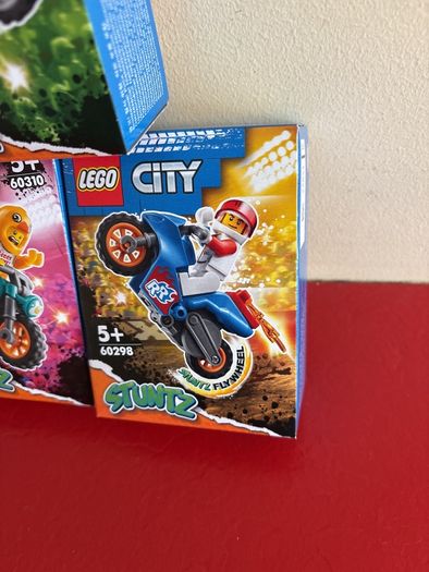 lego stuntz motorbikes x 3