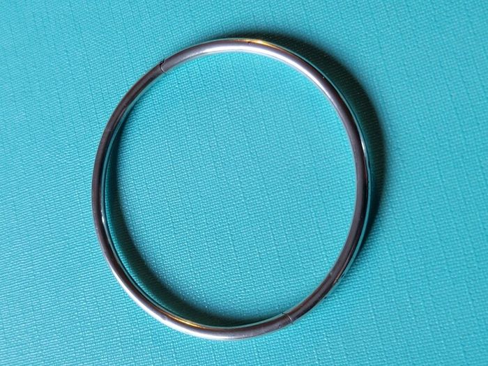 silver bracelet