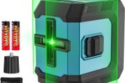 Level Green, Laser Spirit Level Rotary, 4x360 degree Lazer Level Self Levelling 16 Lines Horizontal &amp; Vertical Cross Line for Indoor Outdoor, Pulse Mode, Remote Controller, Magnetic Base, Rechargeable
