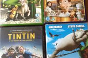 DVD,Tintin, Horton, Ratatouille, Shrek 2