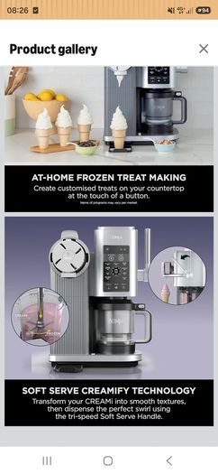 ice cream maker / ninja swirl