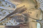 Vintage Plated Pastry Forks