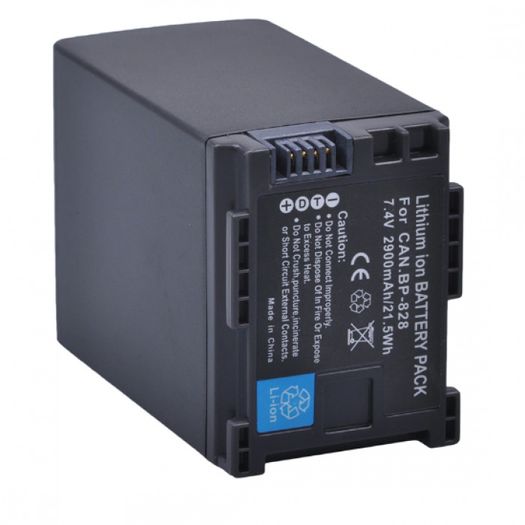 BP-828 High-Capacity Replacement Battery for Canon Camcorders