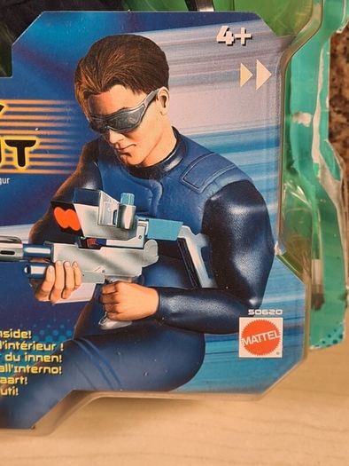 Vintage Max Steel City Agent Action Figure Mattel 2001