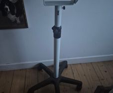 Adjustable stand for dryer/blaster
