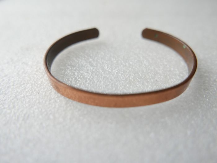 Vintage Sabona London Copper Cuff Bracelet Signed "LONDON" Made in Ireland