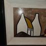 Oil on Board Shawlies and Cottages painting - Framed Image 4