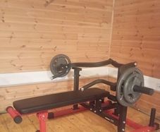 Bench Press & barbell