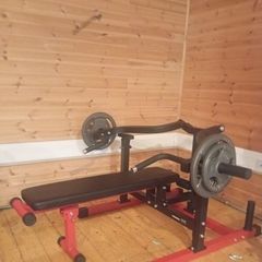 Bench Press & barbell