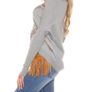 Trendy pullover with lace and rhinestones size uni would fit most Image 4