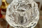 Kosta Boda Medium Snowball Tea Light Candle Holder