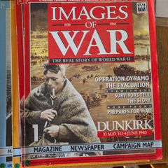 Vintage "Images of War" WW2 magazine collection