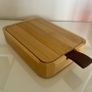 Bamboo Storage Box with Mirror Image 2