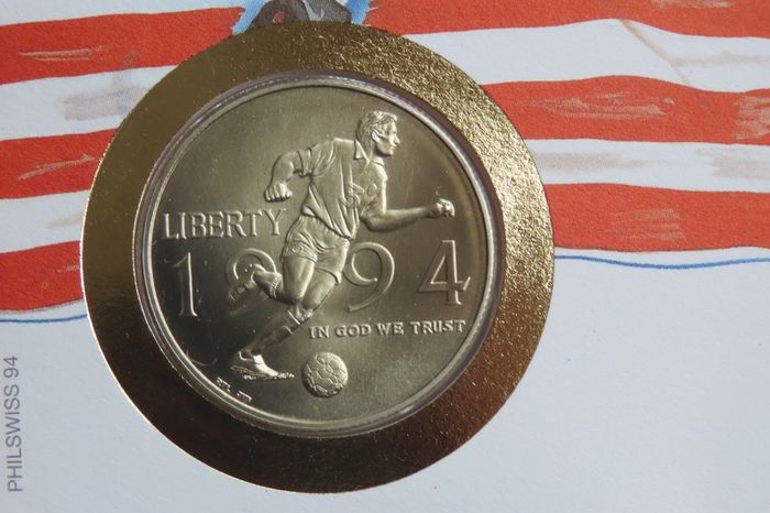 USA World Cup 1994 Coin Cover Vintage Team USA