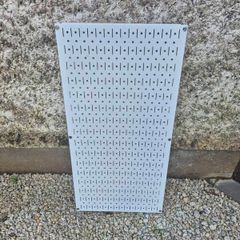 White Metal Pegboard