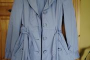 Purple Trench Coat. Size 8