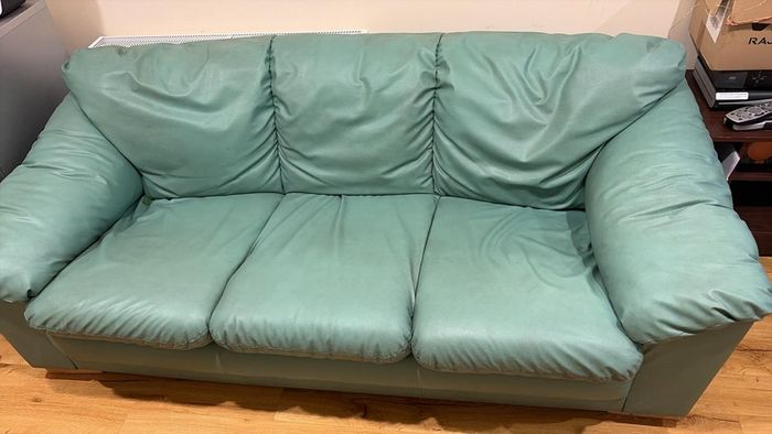 leather couch