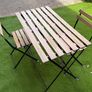 Ikea Tarno 100x54cm Outdoor Table And Two Chairs Set Image 6
