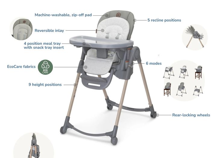 Maxi-Cosi Minla Evolutive Highchair 0 to 14yrs Excellent Condition