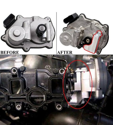 Intake Manifold P2015 Repair Bracket 03L129711E for Volkswagen SEAT SKODA