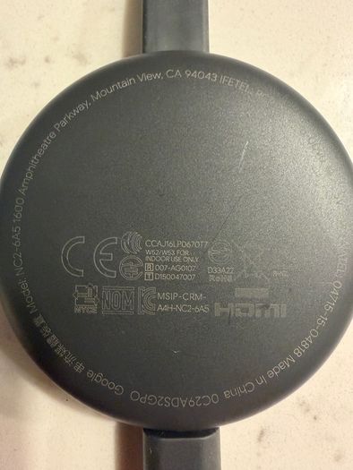 Google Chromecast 2nd Generation