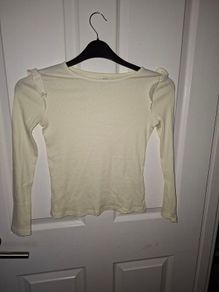 NEW Girls cream top