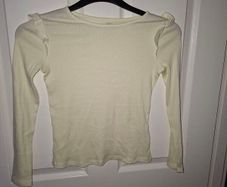 NEW Girls cream top
