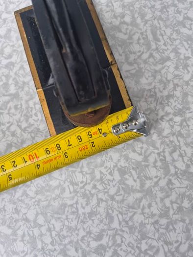 antique cast iron desktop embossing press
