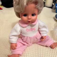 1980's Doll moving eyes. Beautiful Hair.