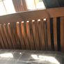 Kingsize solid oak sleigh bedframe Image 3