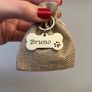 Personalised Engraved Silver Dog tag Image 7