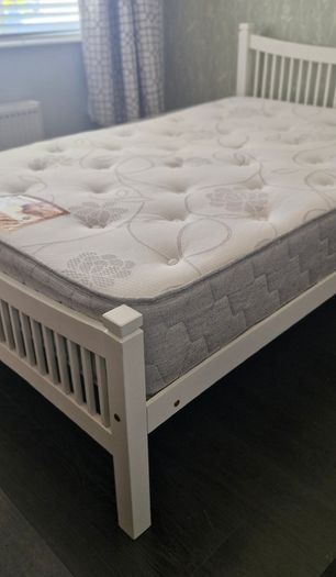 double bed and optional mattress