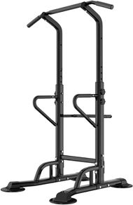 NEW SALE | Power Tower Adjustable Height Pull Up & Dip Station Multi-Function Home Strength Training Fitness Workout