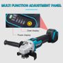 125MM Brushless Electric Angle Grinder 4 Speed Cutting Machine DIY Woodworking Power Tool For Makita 18V Battery Image 5