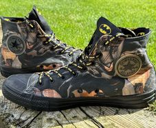 Converse Chuck Taylor All Star Batman High Tops - 2019 80th Anniversary Limited Edition (UK 11)