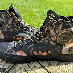 Converse Chuck Taylor All Star Batman High Tops - 2019 80th Anniversary Limited Edition (UK 11)