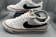 Nike Court Legacy Trainers Shoes - White\Desert - DA5380-102 - UK5  EU 38