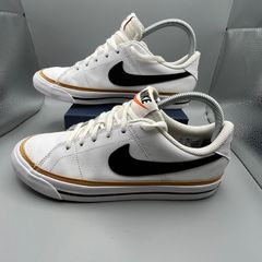 Nike Court Legacy Trainers Shoes - White\Desert - DA5380-102 - UK5  EU 38