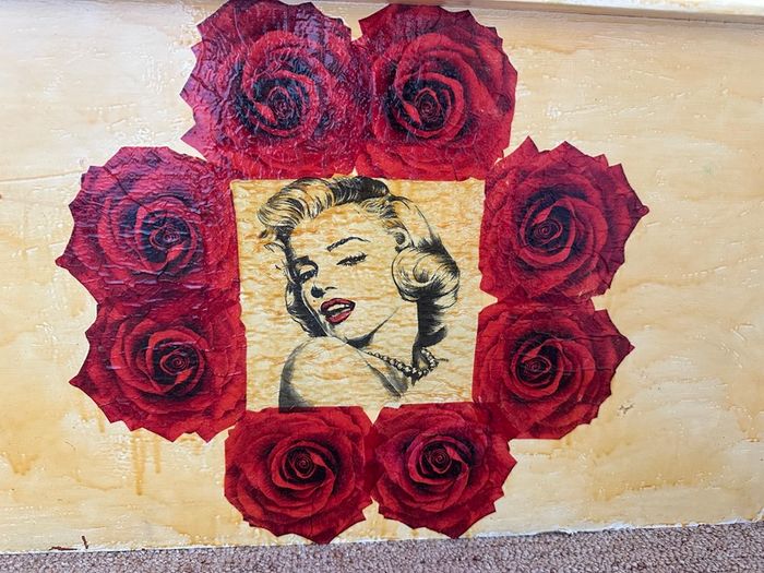Marilyn Monroe - Vintage storage chest