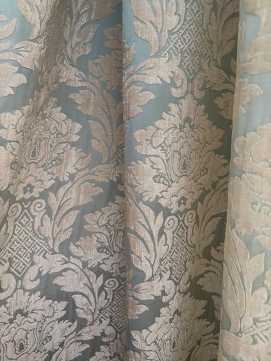Curtains with matching cushions