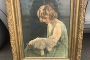 Large Victorian picture free postage