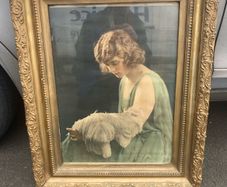 Large Victorian picture free postage