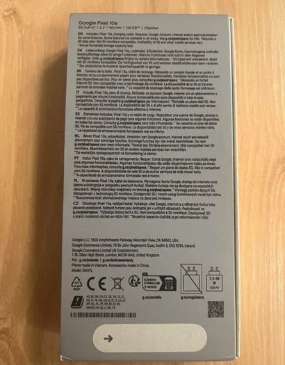 Google Pixel 10a 128gb (brand new, unopened)