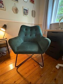 Forest Green Armchair