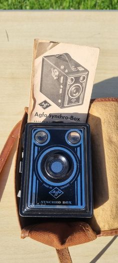 Vintage Agfa Synchro Box  Camera
