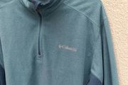 Columbia 1/2 Half Zip Fleece Mens Medium M