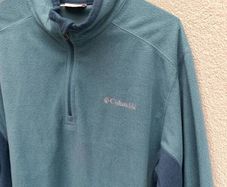 Columbia 1/2 Half Zip Fleece Mens Medium M