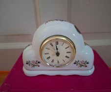 Royal Tara China mantel clock