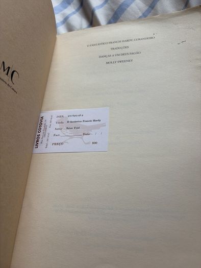 Brian Friel - O Fantastico Francis Hardy
