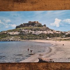 Vintage Postcard Lindos, Rhodes, Greece - free standard postage